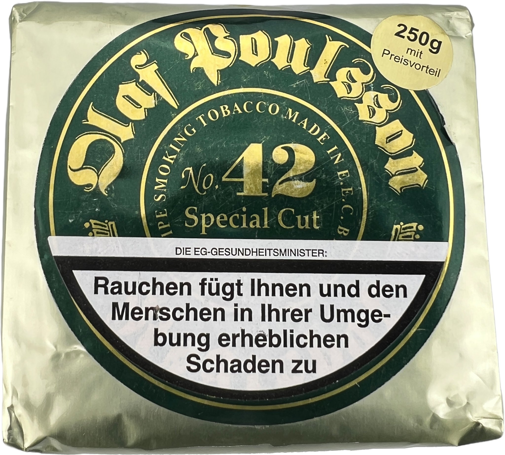 Dan Tobacco DTM Pfeifentabak Olaf Poulsson No. 42 250g Pouch