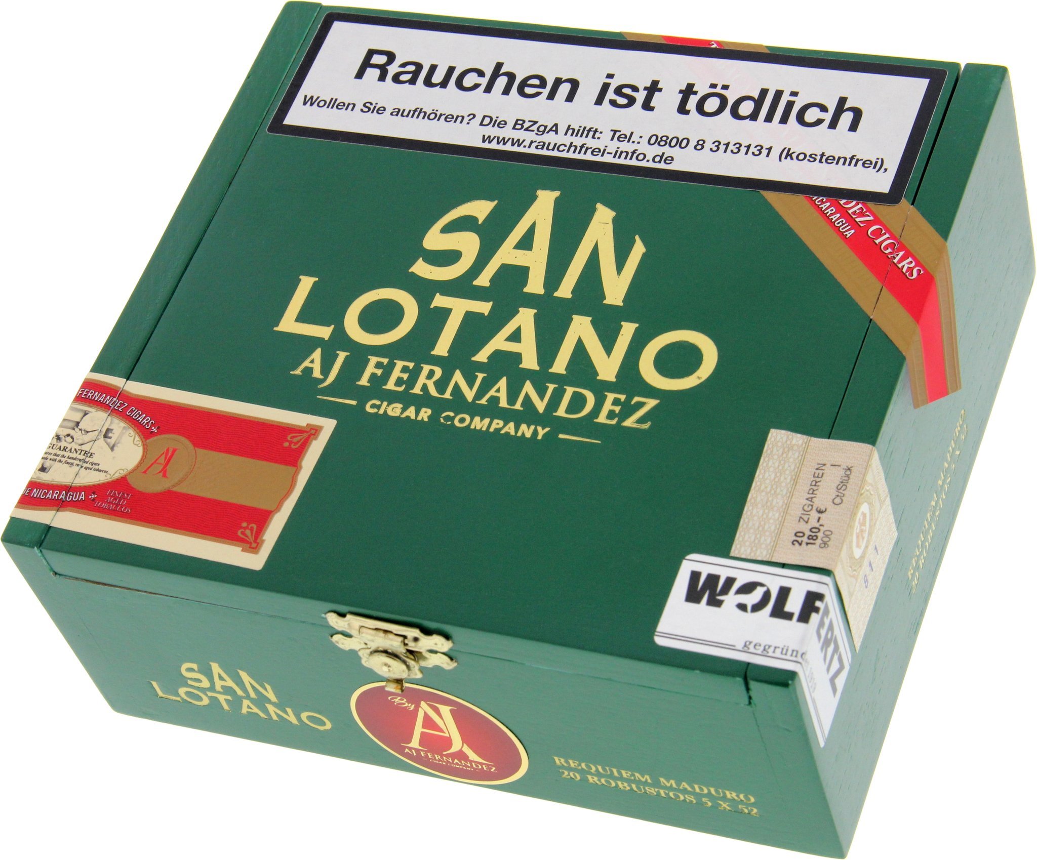 A.J. Fernandez San Lotano Maduro Robusto Kiste