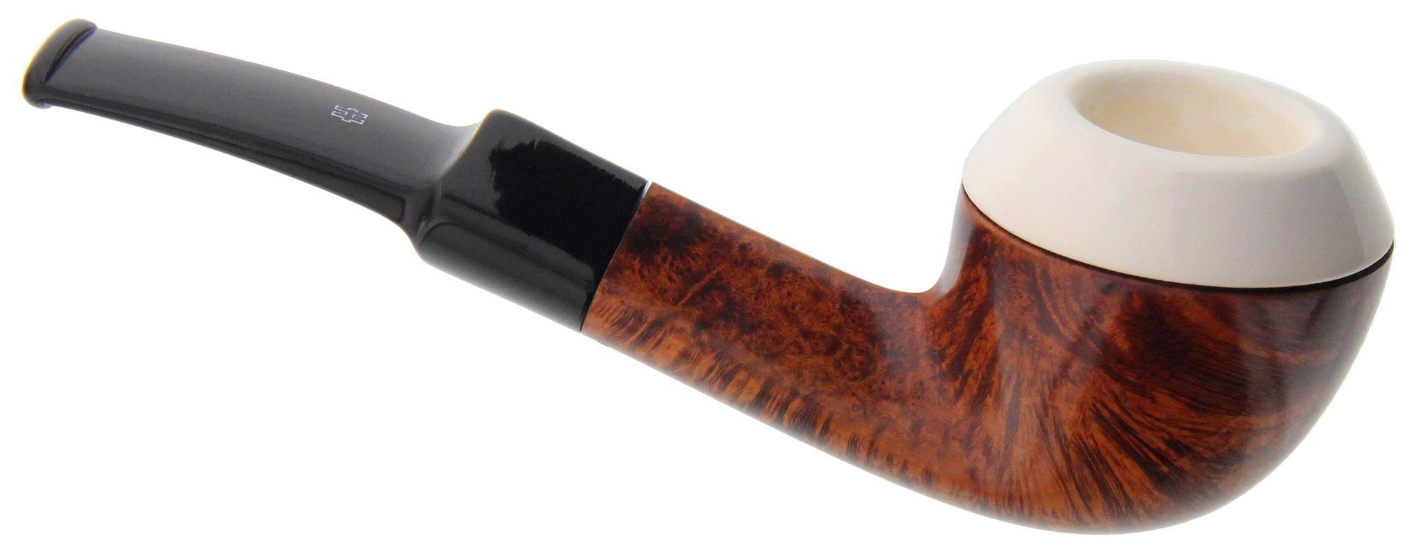 Hilson Cappucino tan Modell (177) - mit Meerschaumeinsatz Detailansicht