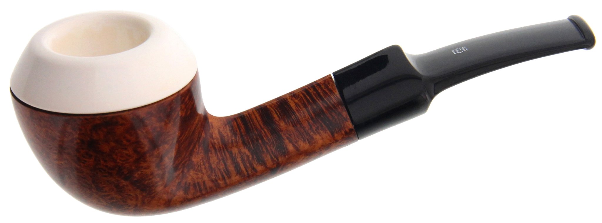 Hilson Cappucino tan Modell (177) - mit Meerschaumeinsatz 