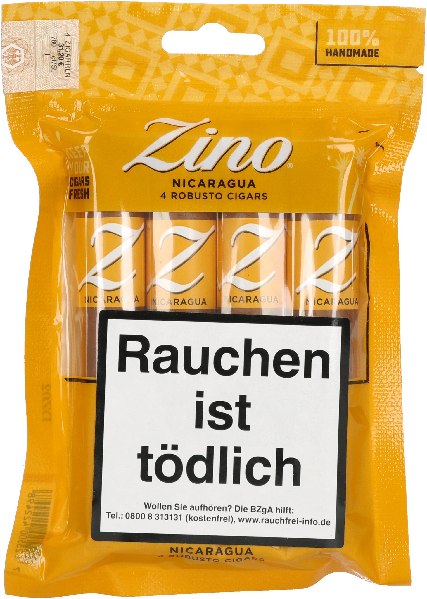 Robusto freshpack front