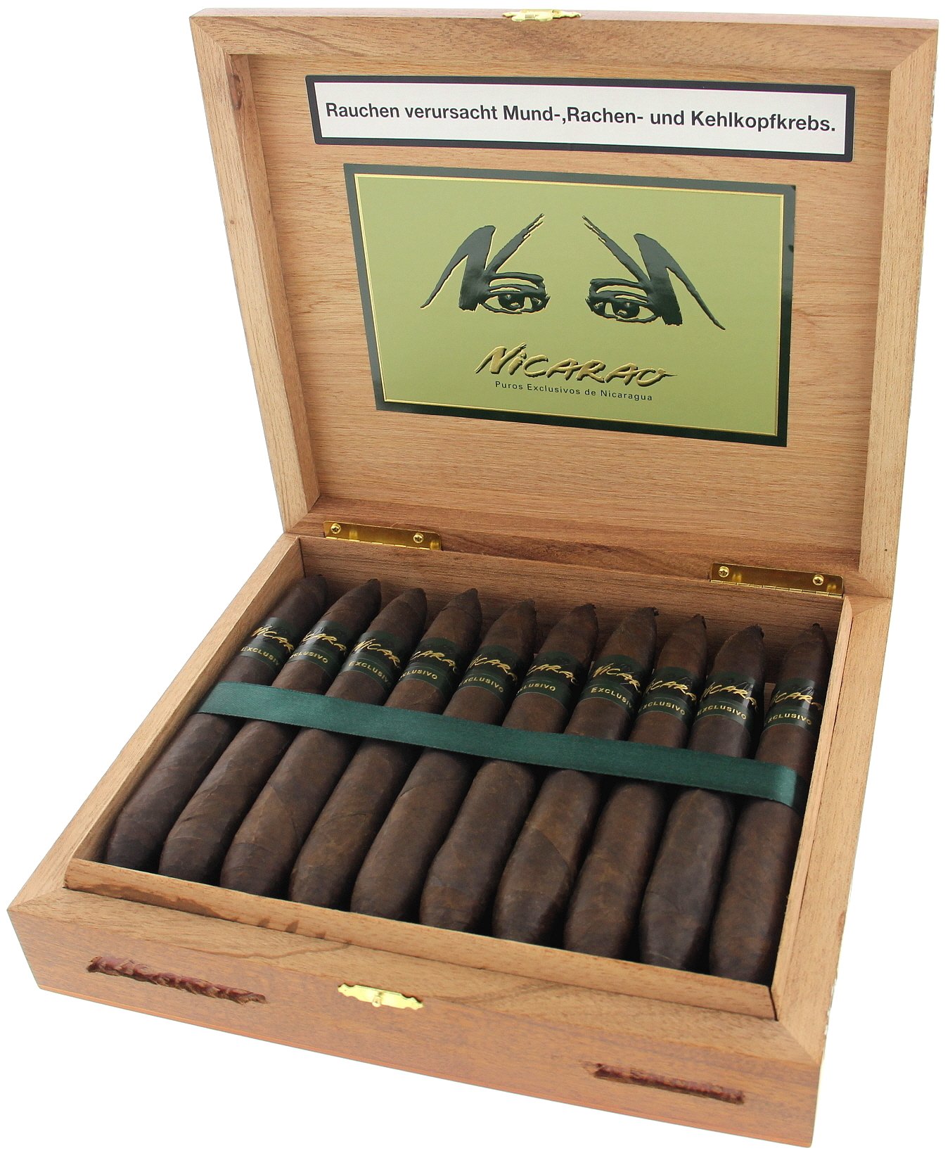 Nicarao Puros Exclusivos Salomon Kiste offen