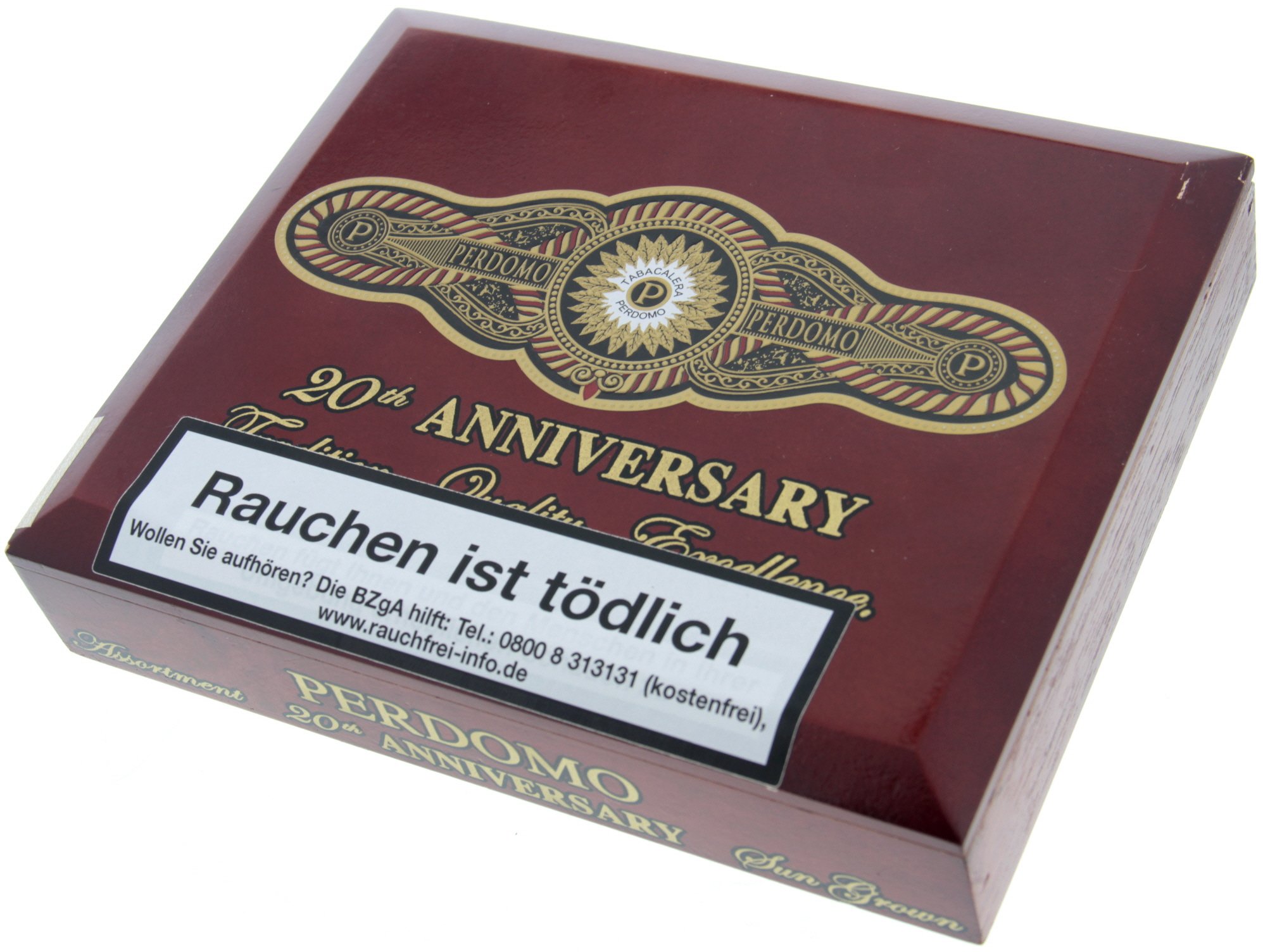 Perdomo 20th Anniversary Sungrown Assortment (6er)