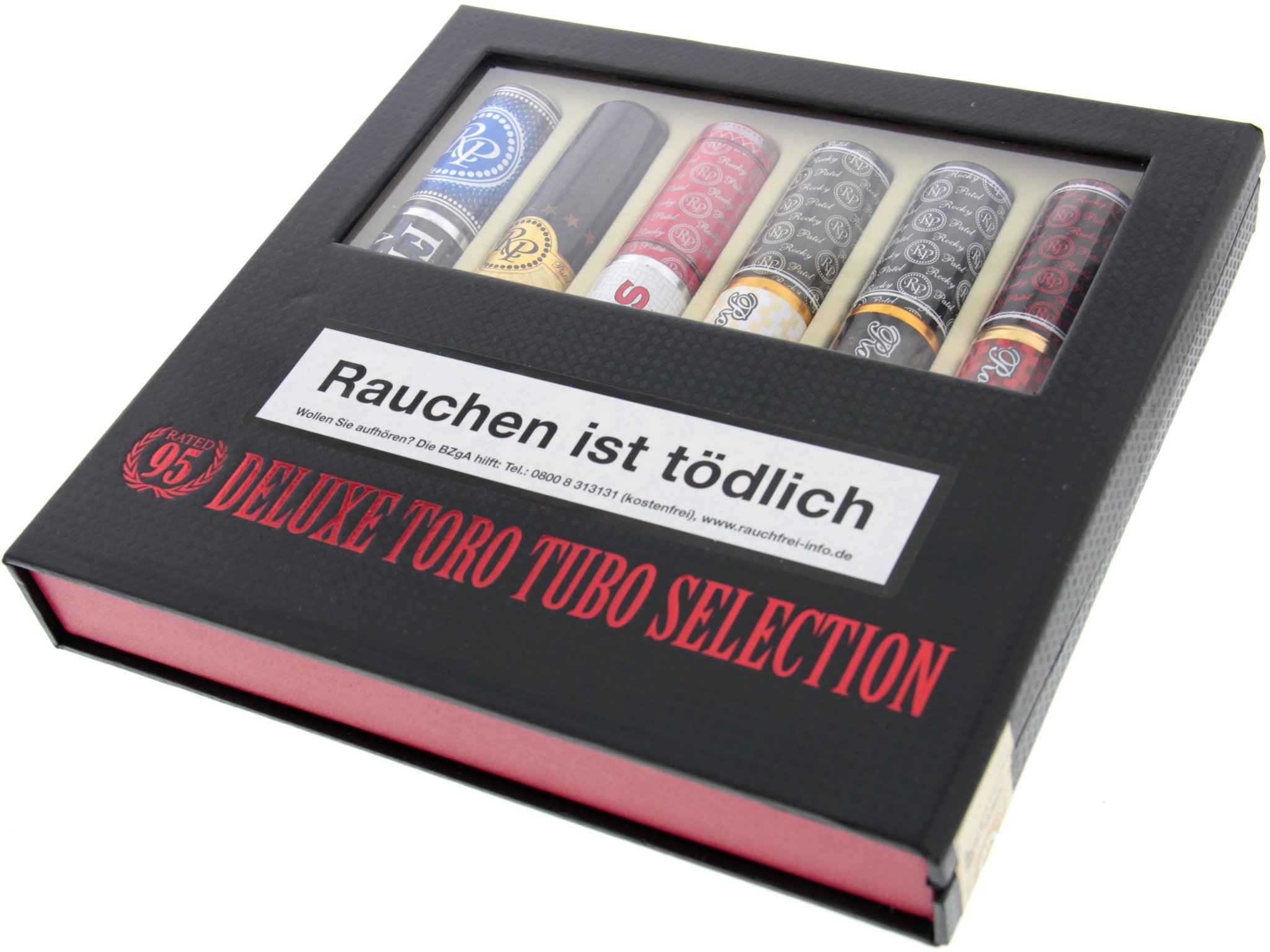 Rocky Patel Sampler Deluxe Toro Tubo Selection (6er Sampler)