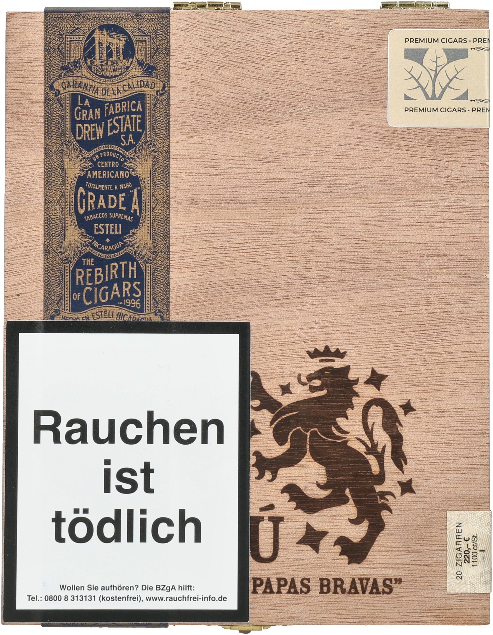 Unico Papas Bravas box front