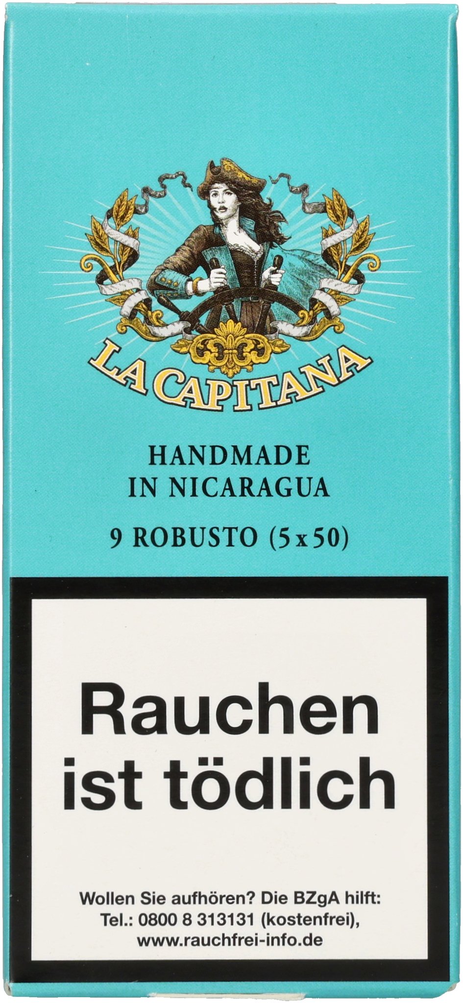 La Capitana Robusto 9er front