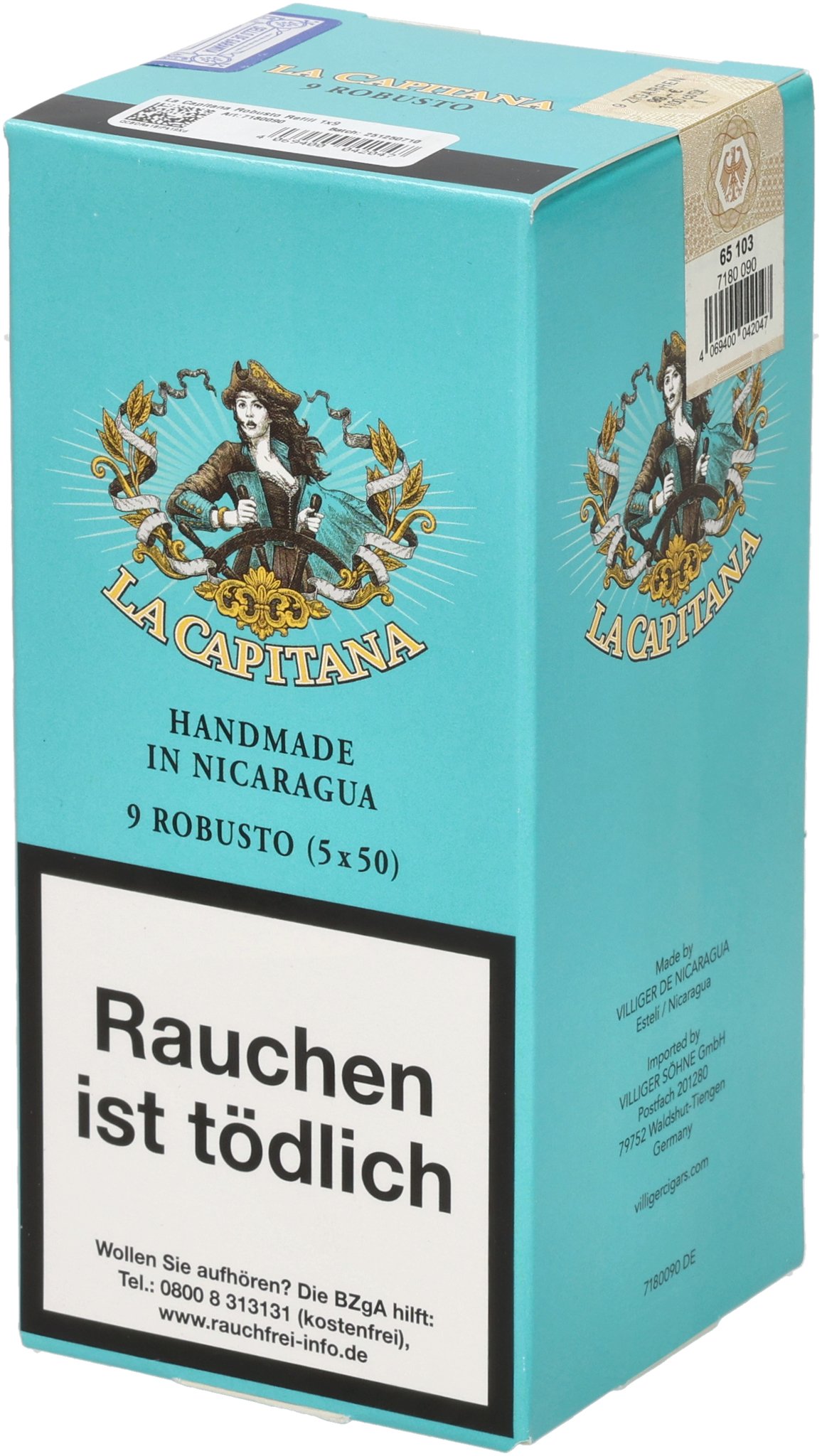 La Capitana Robusto 9er