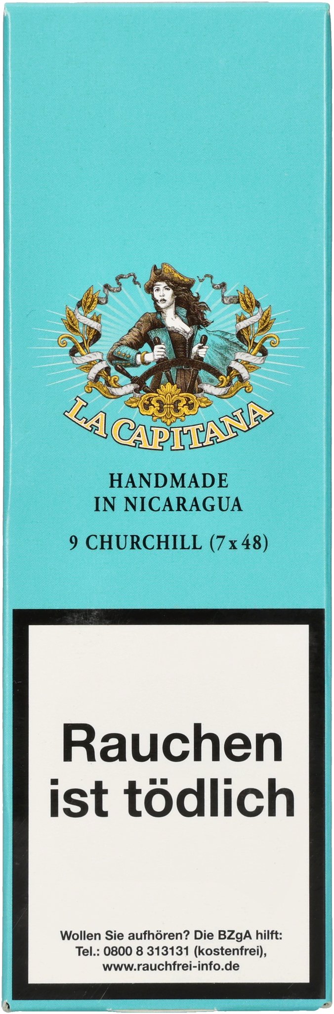 La Capitana Churchill 9er front