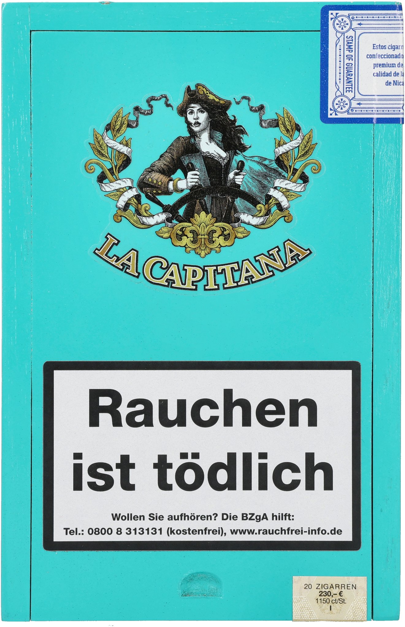 La Capitana Toro box front