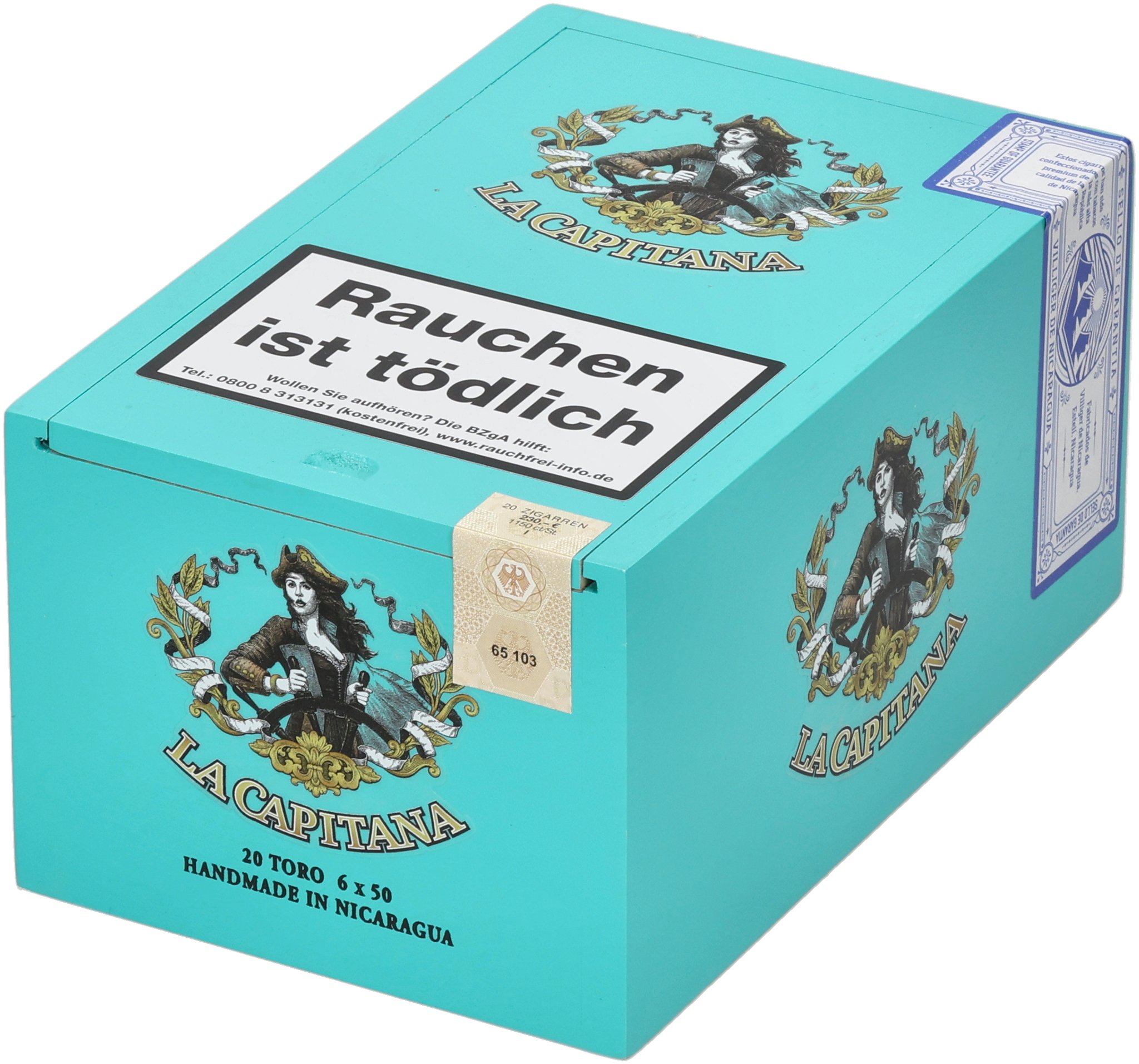 La Capitana Toro box