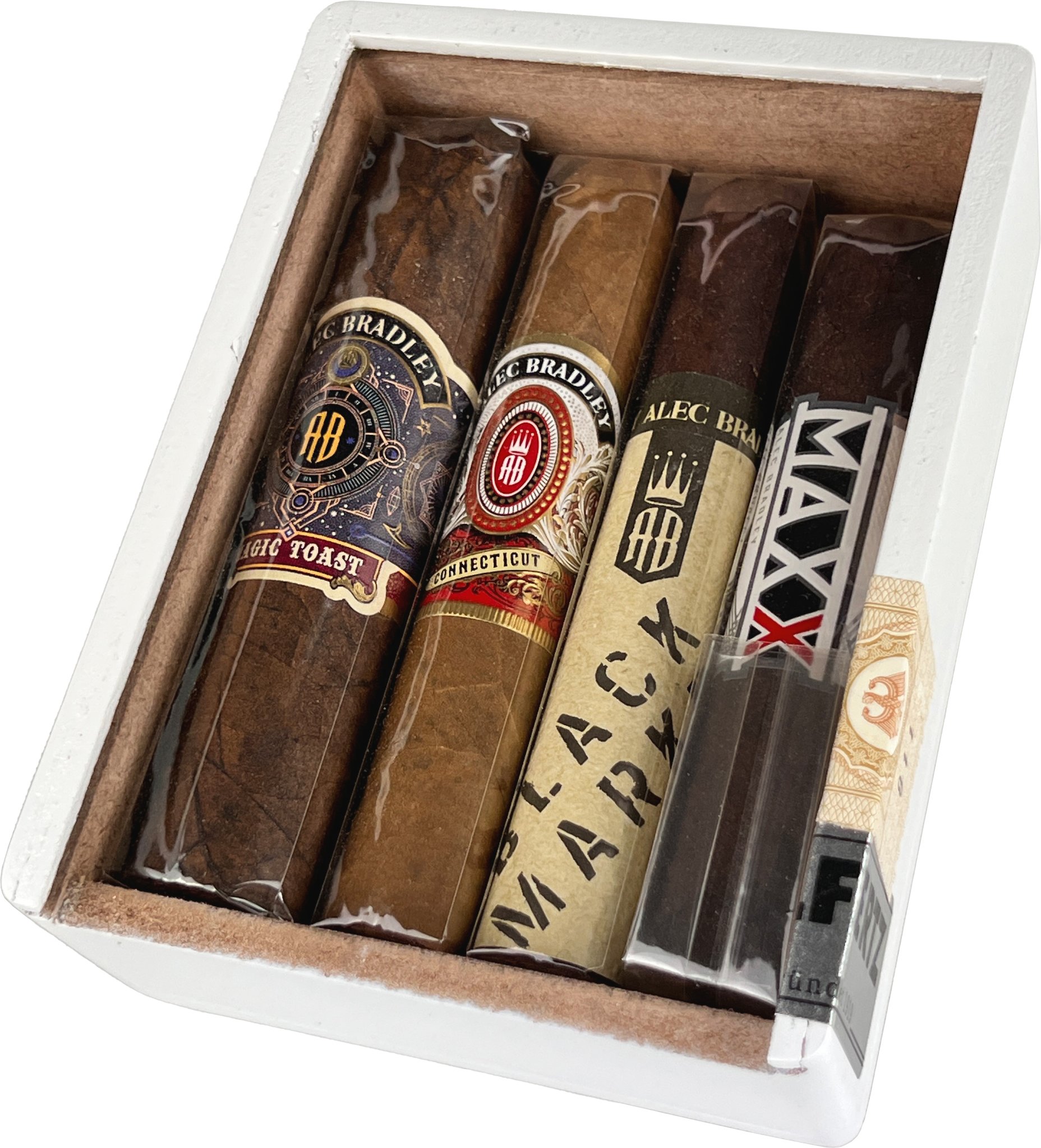 Alec Bradley Sampler Short Robusto (4er Box) offen