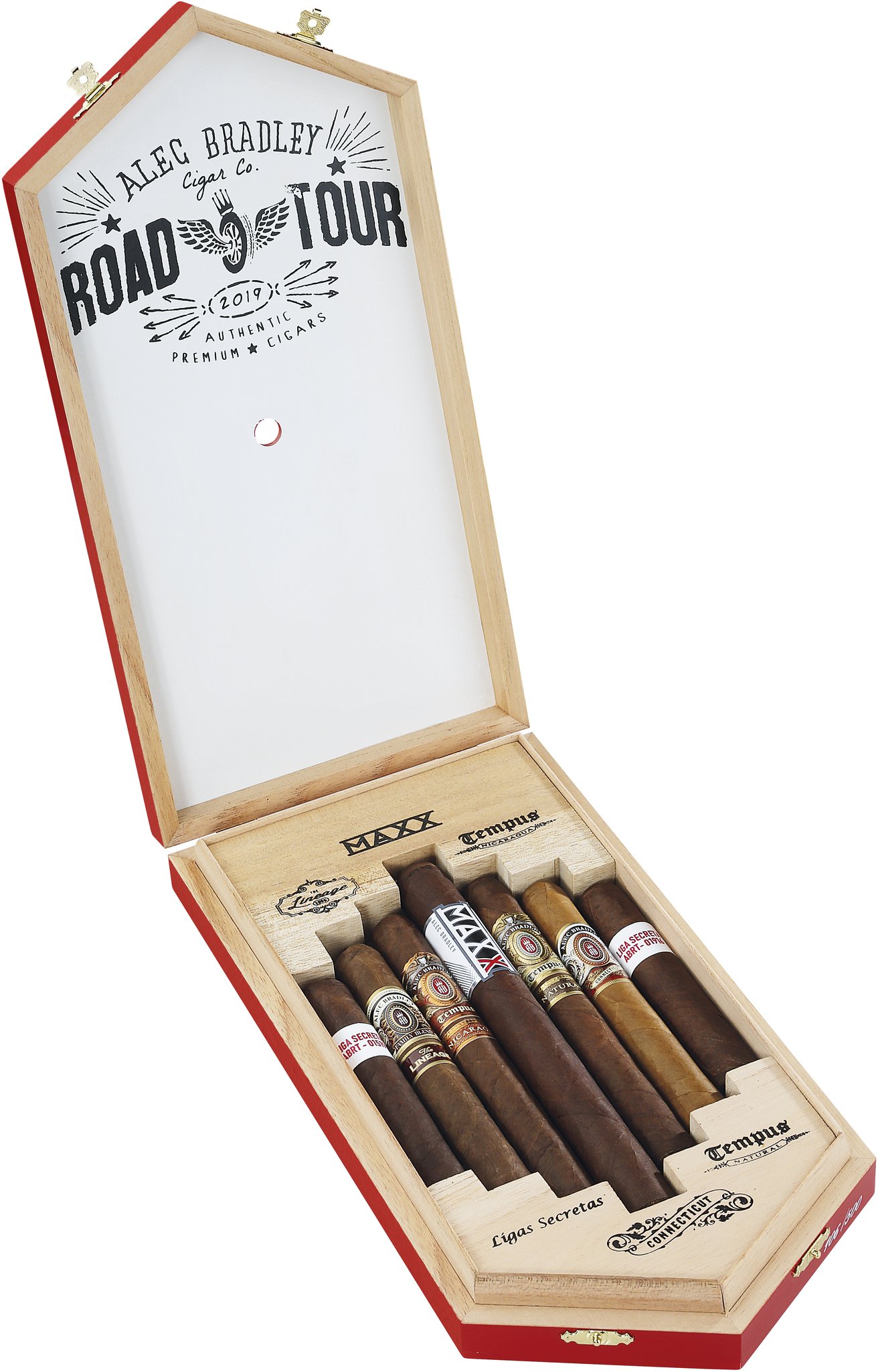 Alec Bradley Sampler Road Tour 2019 (7er Box) Detailbild