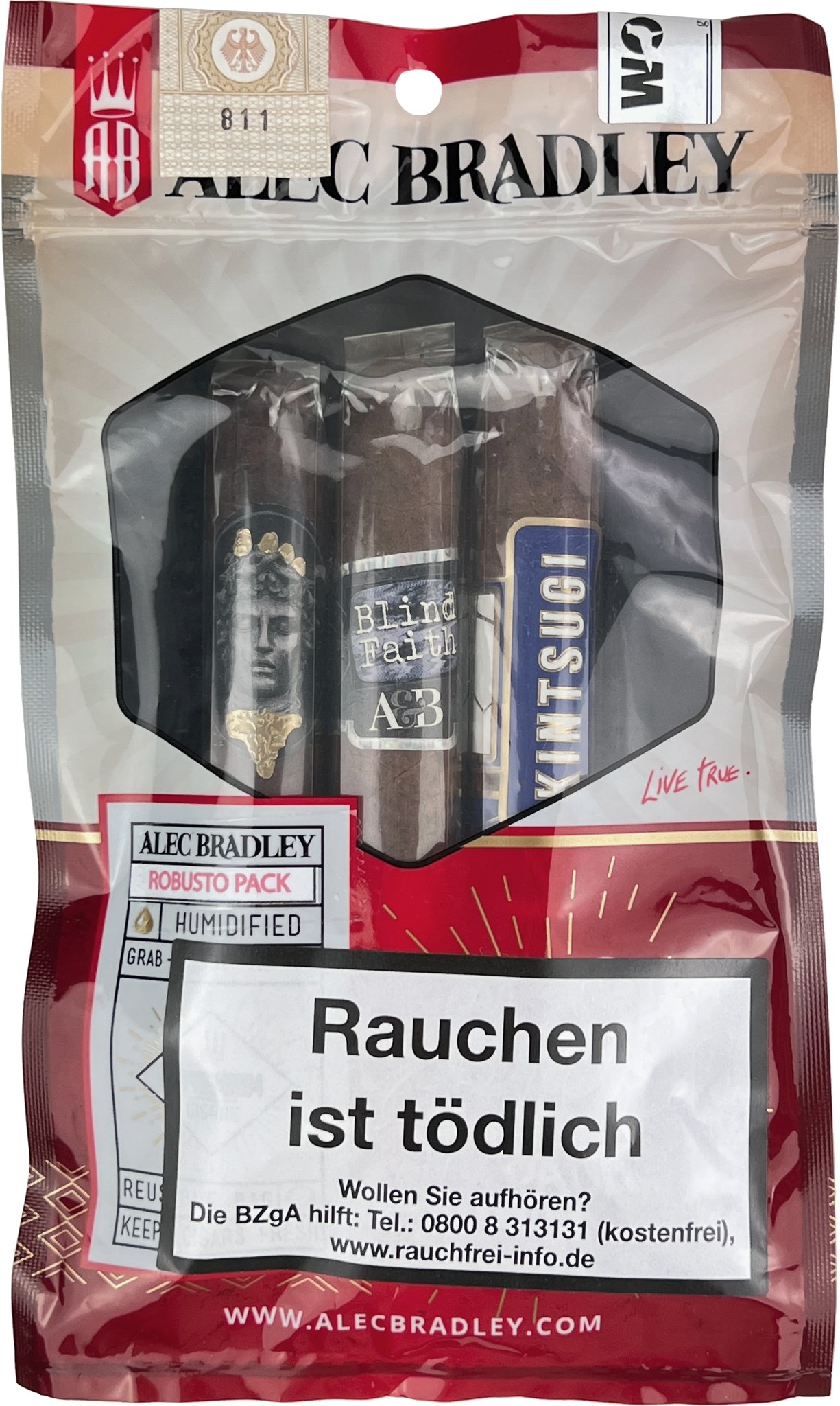 Alec Bradley Sampler Robusto 3er Fresh Pack (2022)