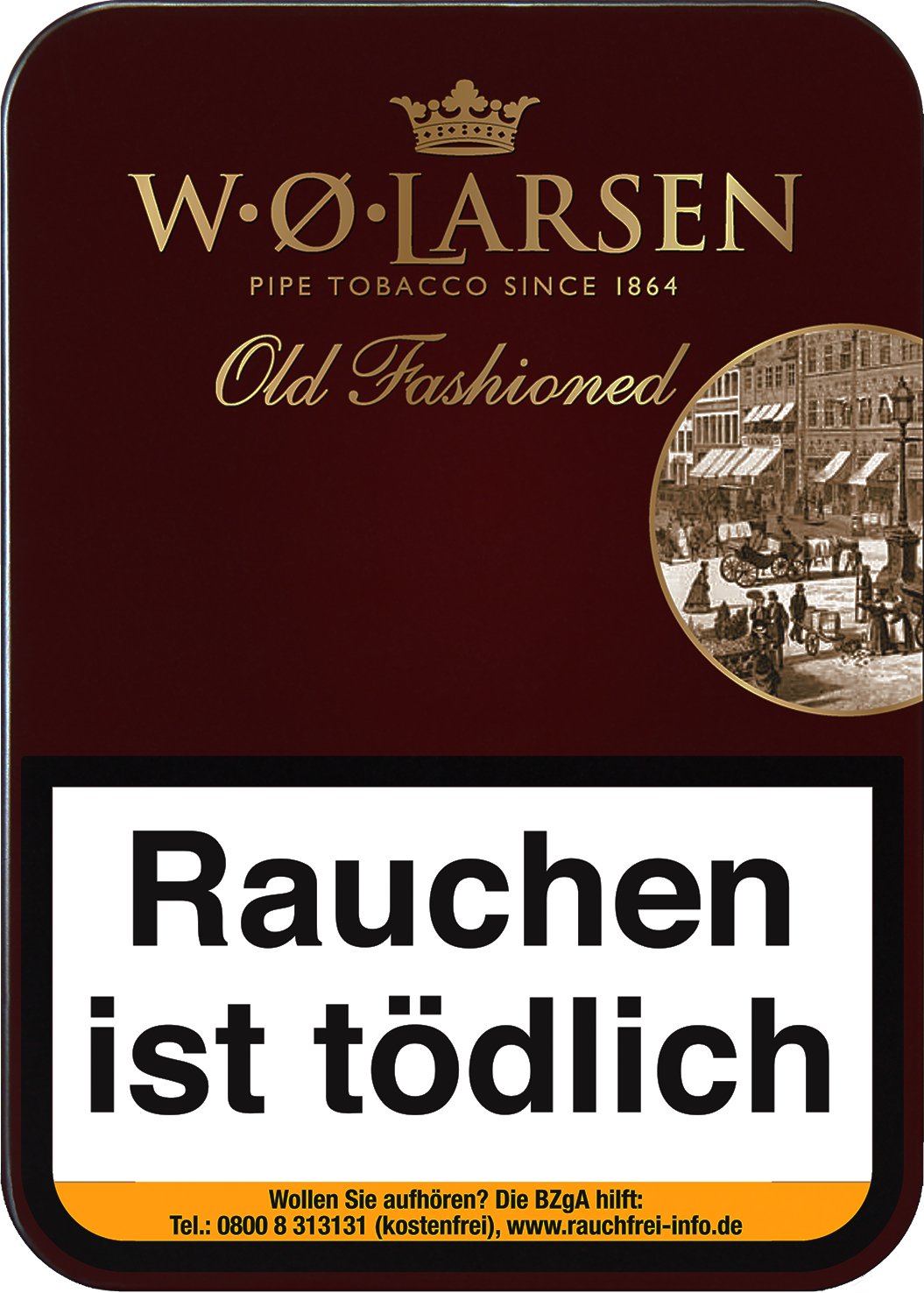 W.O. Larsen Pfeifentabak in Schmuckdose Old Fashioned 100g