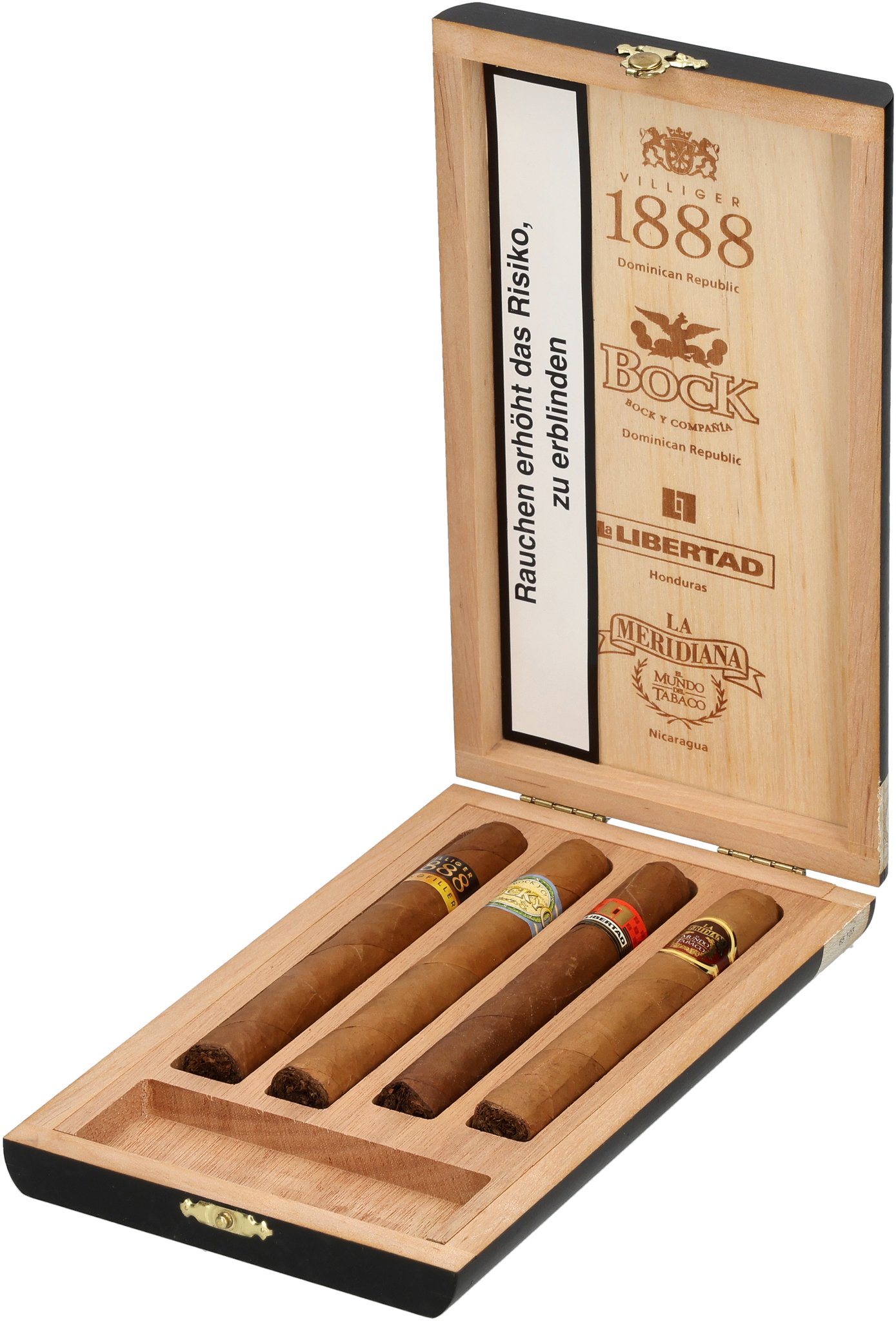 Sampler Coronas box open