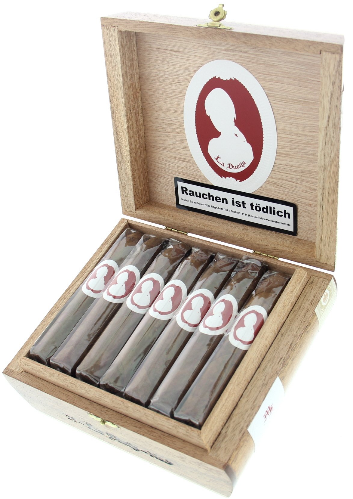 Don Pepin La Duena Petit Belicoso No. 9 Kiste offen