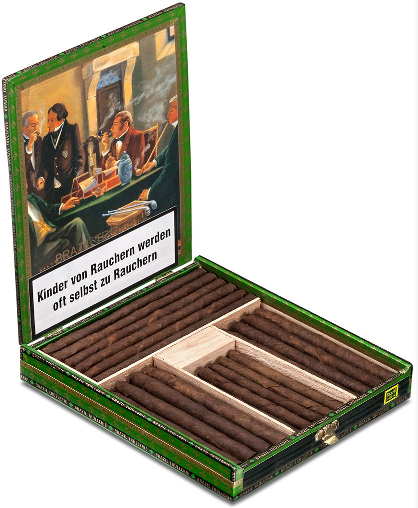 Brazil Trüllerie Fancy Smoke (Cigarillo & Senorita) (25er Packung) Kiste offen