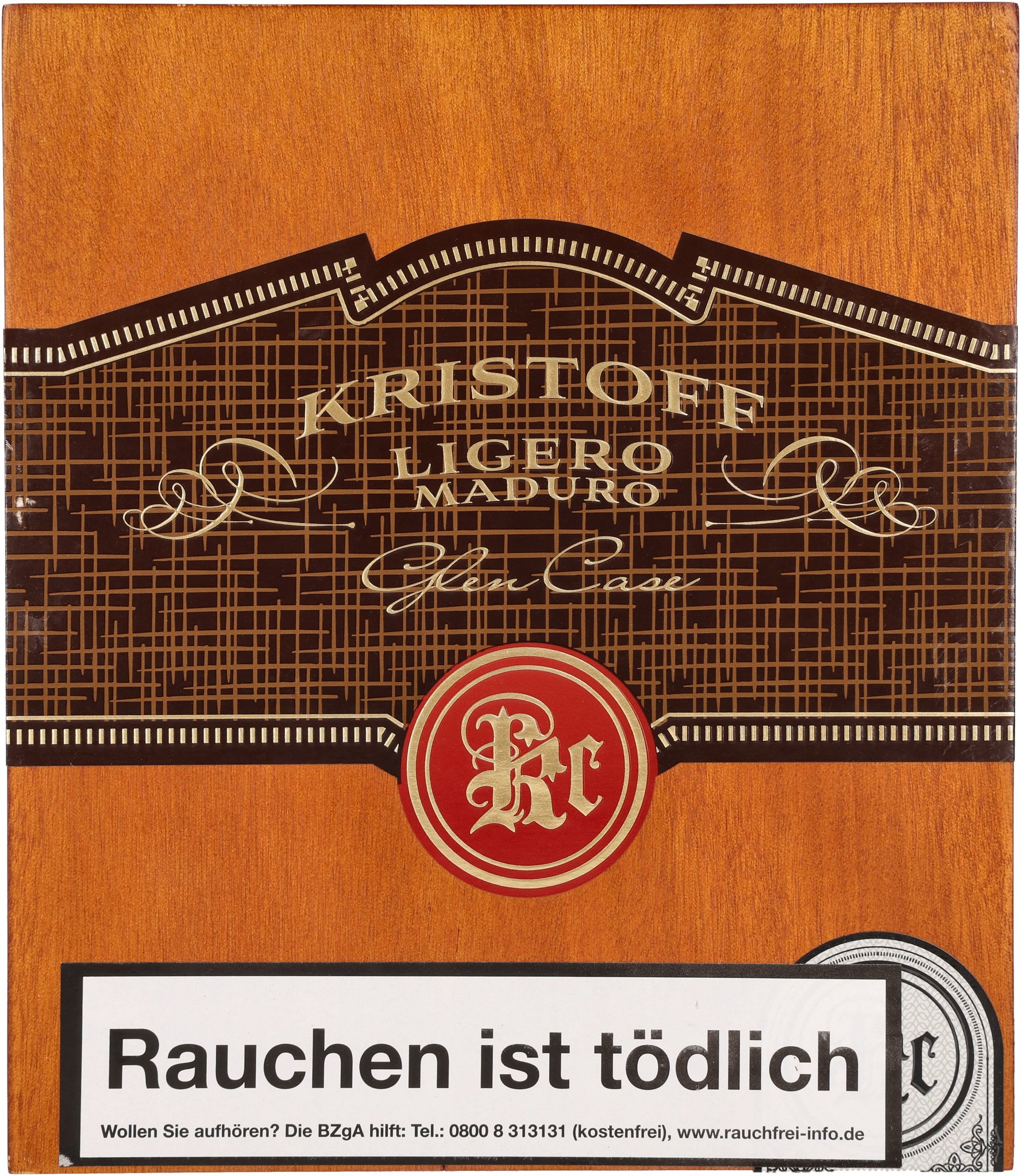 Ligero Maduro Lancero box front