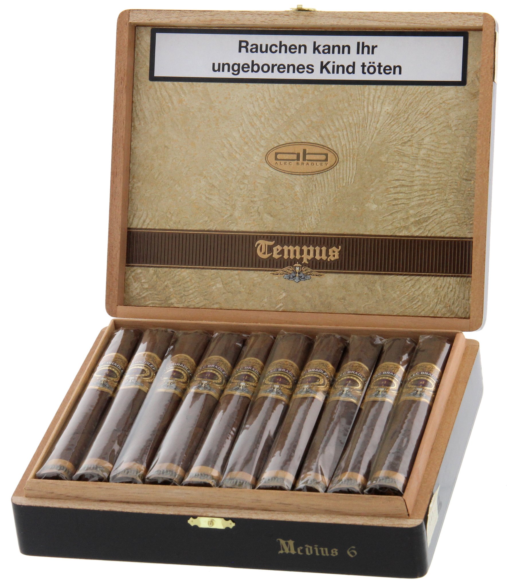 Alec Bradley Tempus Medius 6 (Toro) Kiste offen