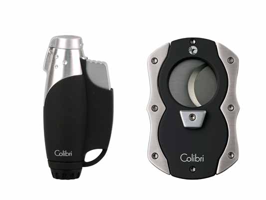 Colibri Geschenkset Jet II / Cut (schwarz-chrom) Bild 2