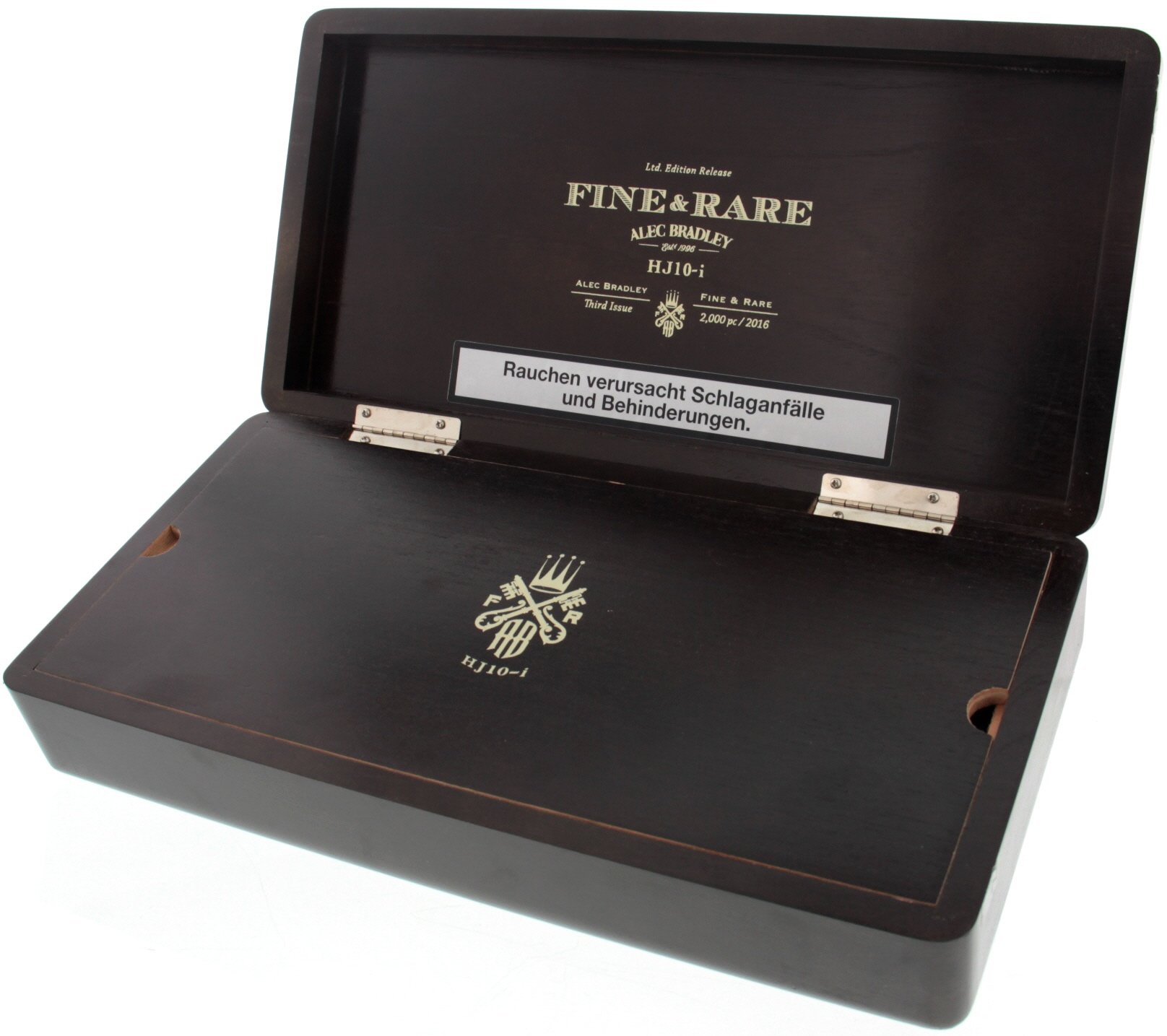 Alec Bradley Fine & Rare Edition 2016 Toro Kiste offen Detailbild