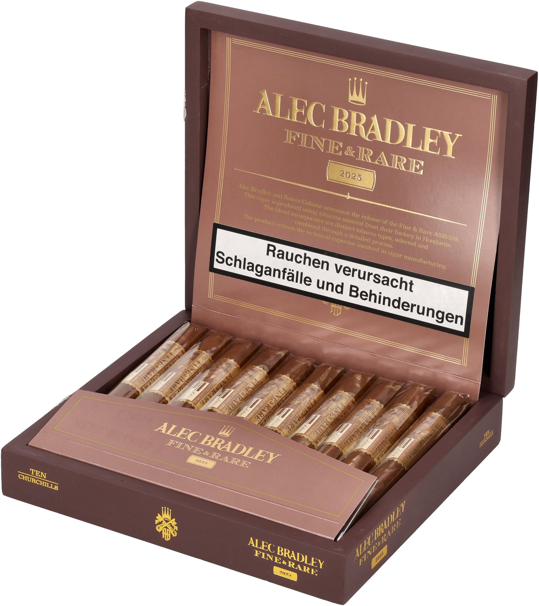 Edition 2025 Churchill box open