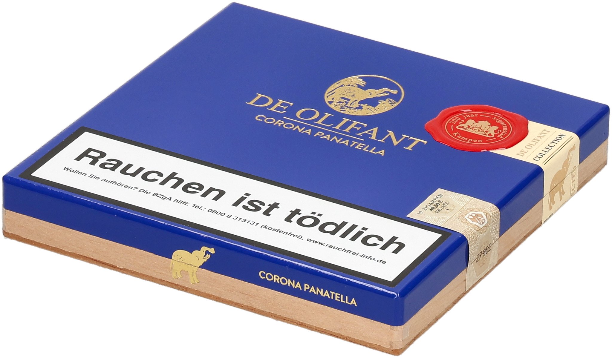 2026 200 Jaar Kampen Corona Panatella box