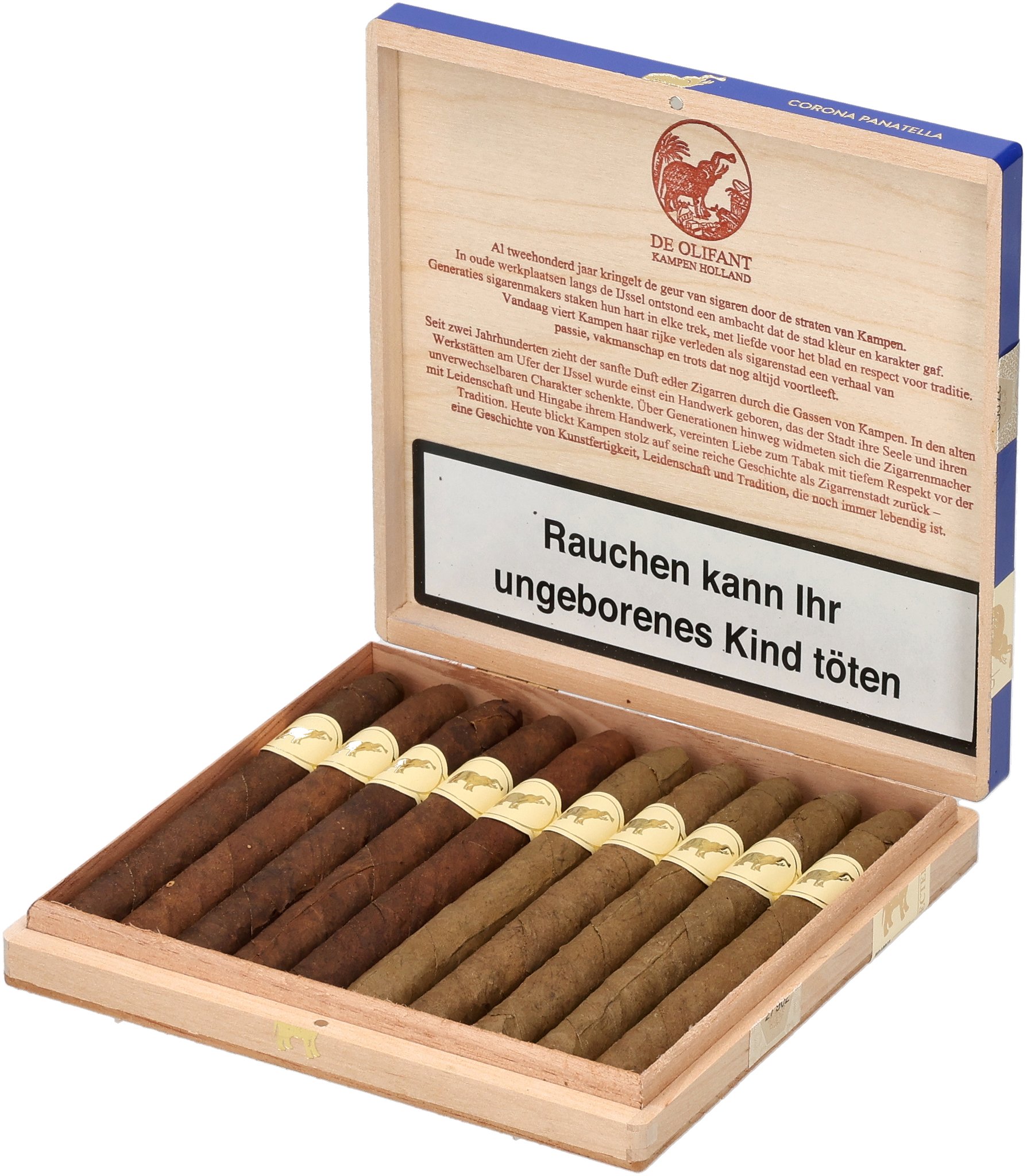 2026 200 Jaar Kampen Corona Panatella box open