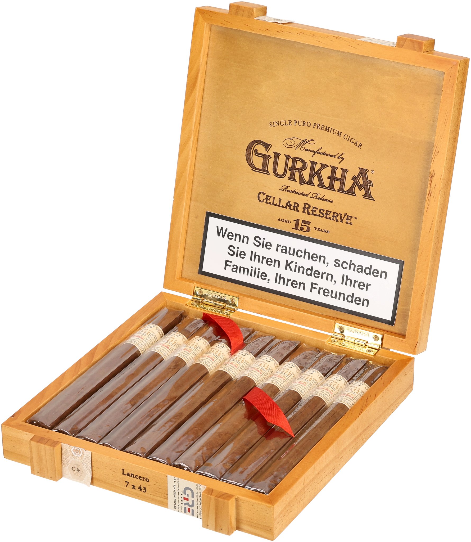 Gurkha Cellar Reserve 15 Years Lancero_Kiste