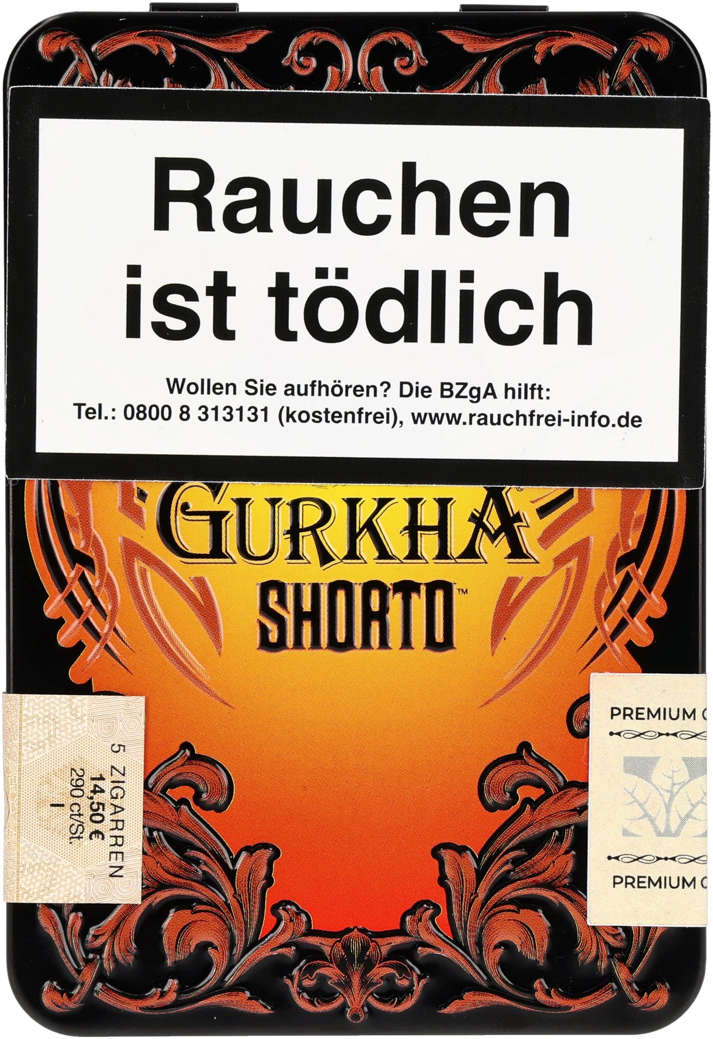 Gurkha Special Edition Shorto_Blechdose