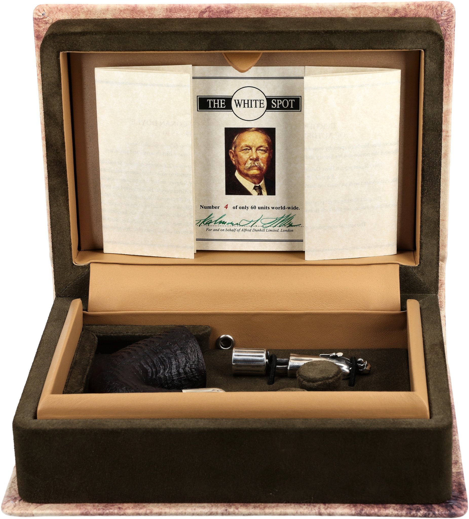 Dunhill Pipes Christmas Pipes 2024 Sir Arthur Ignatus Conan Doyle 1859-1930 Creator of Sherlock Holm