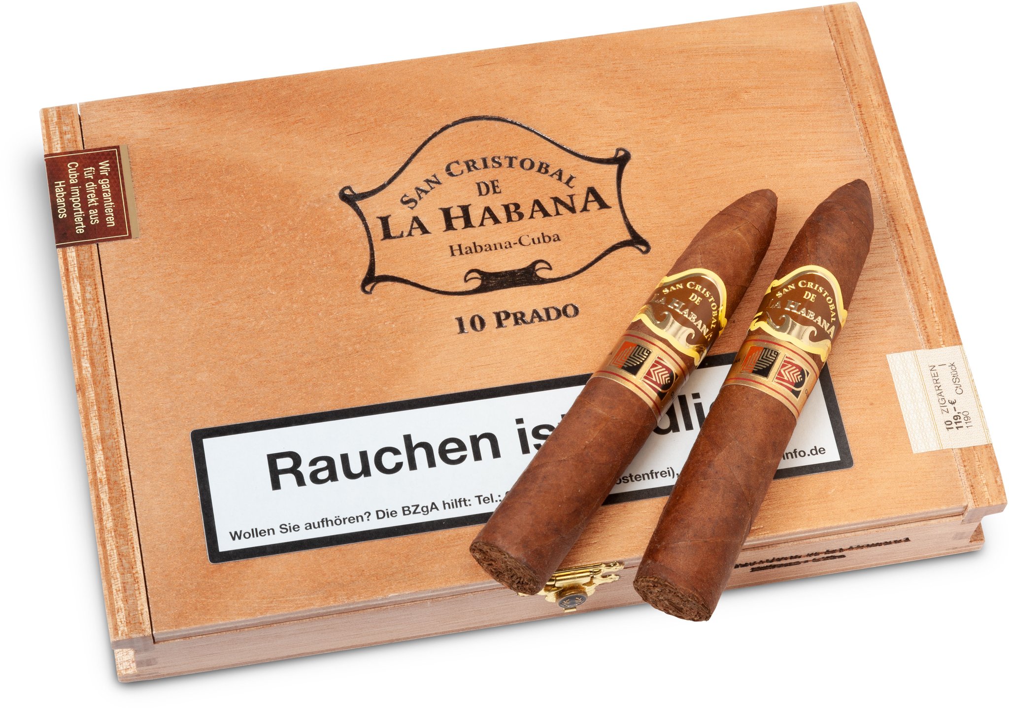 San Cristobal LCDH Prado (Habanos Specialist Exklusiv) Kiste Stimmungsbild