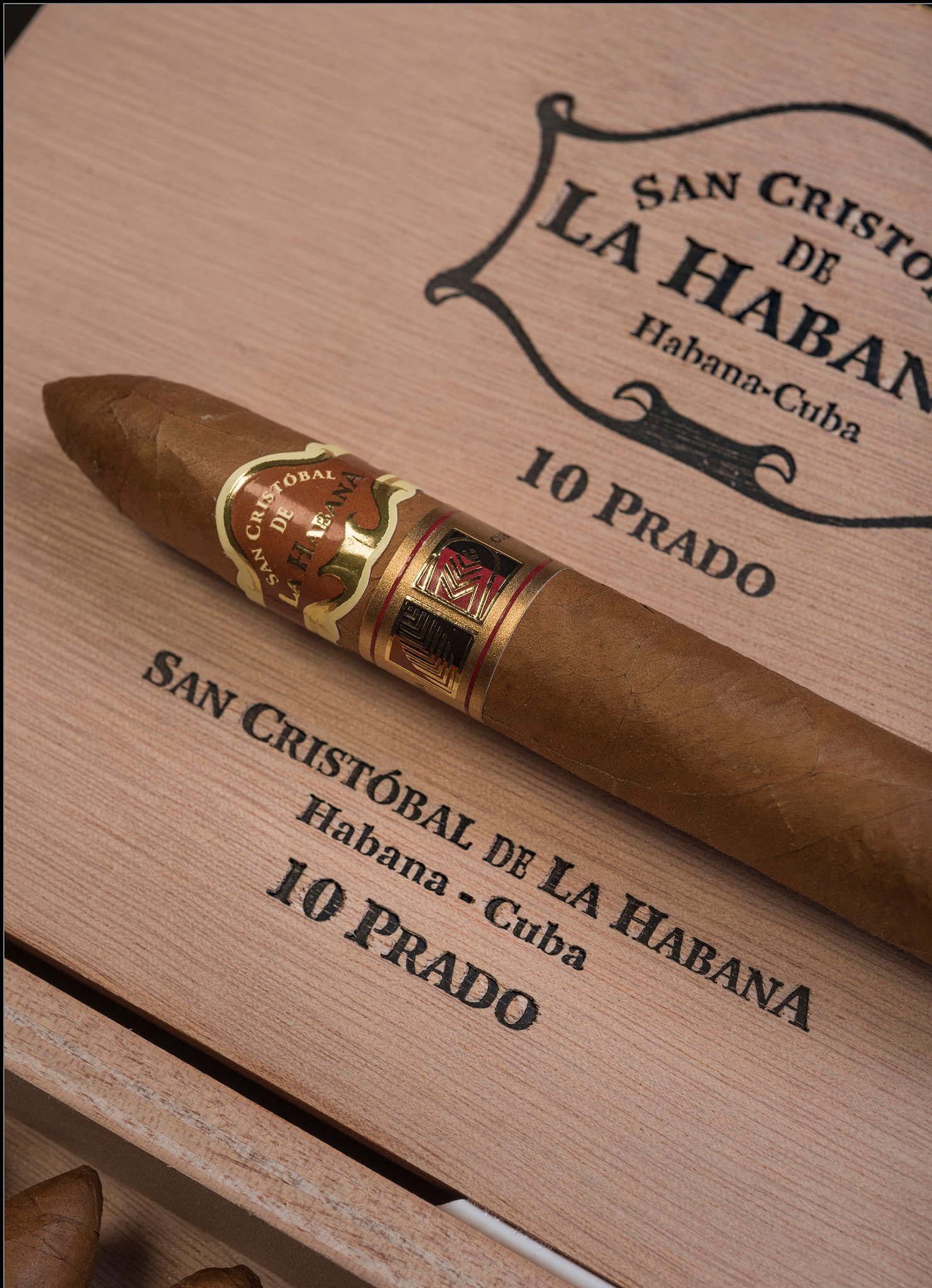 San Cristobal LCDH Prado (Habanos Specialist Exklusiv) Kiste offen Detailbild 2