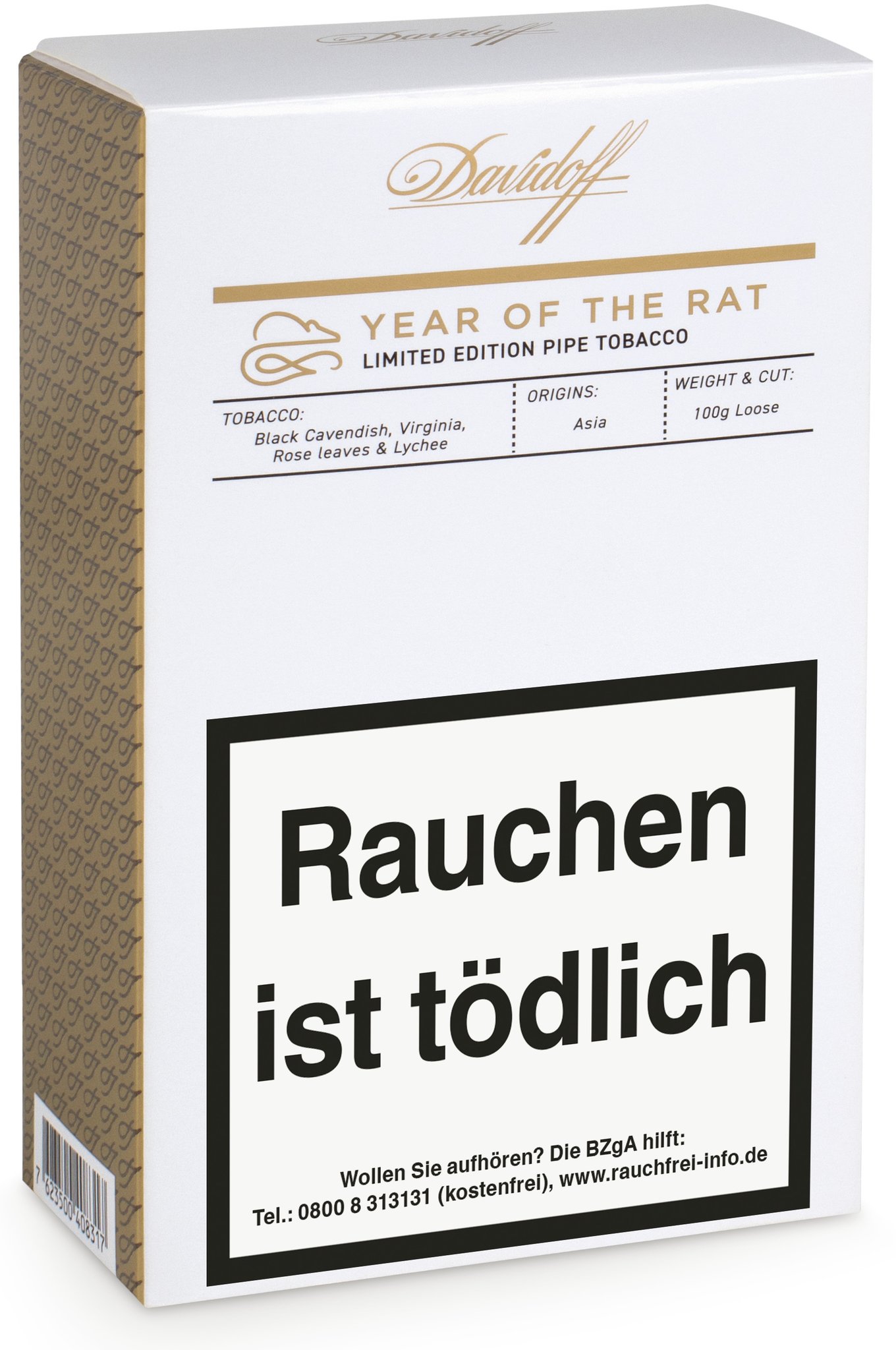 Davidoff Limited Edition Year of the Rat 2020 (100g Dose) Verpackung