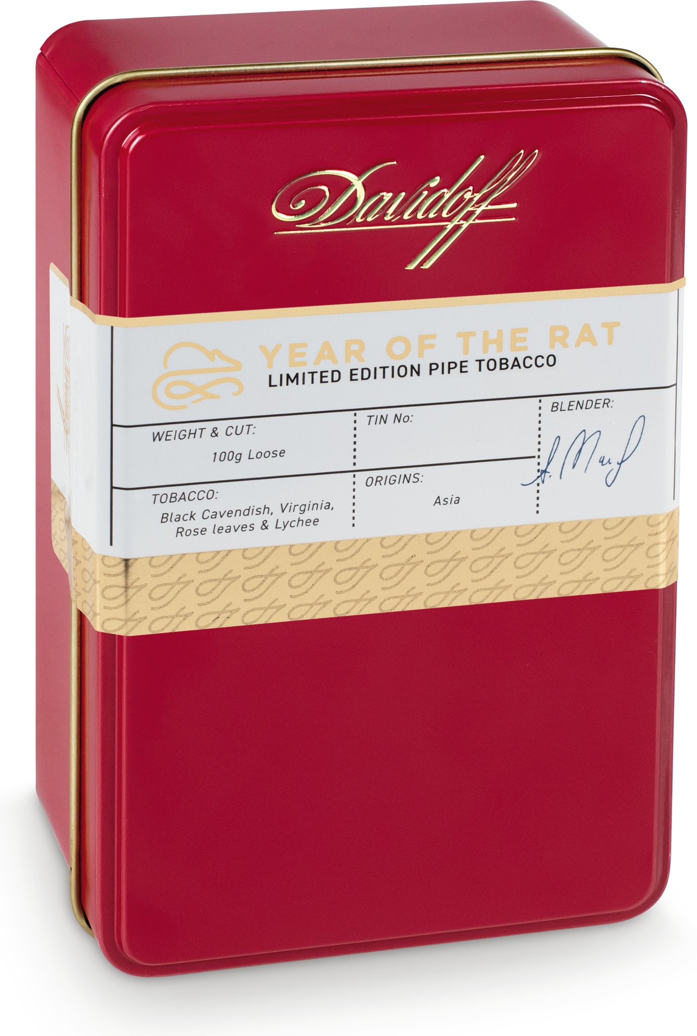 Davidoff Limited Edition Year of the Rat 2020 (100g Dose)