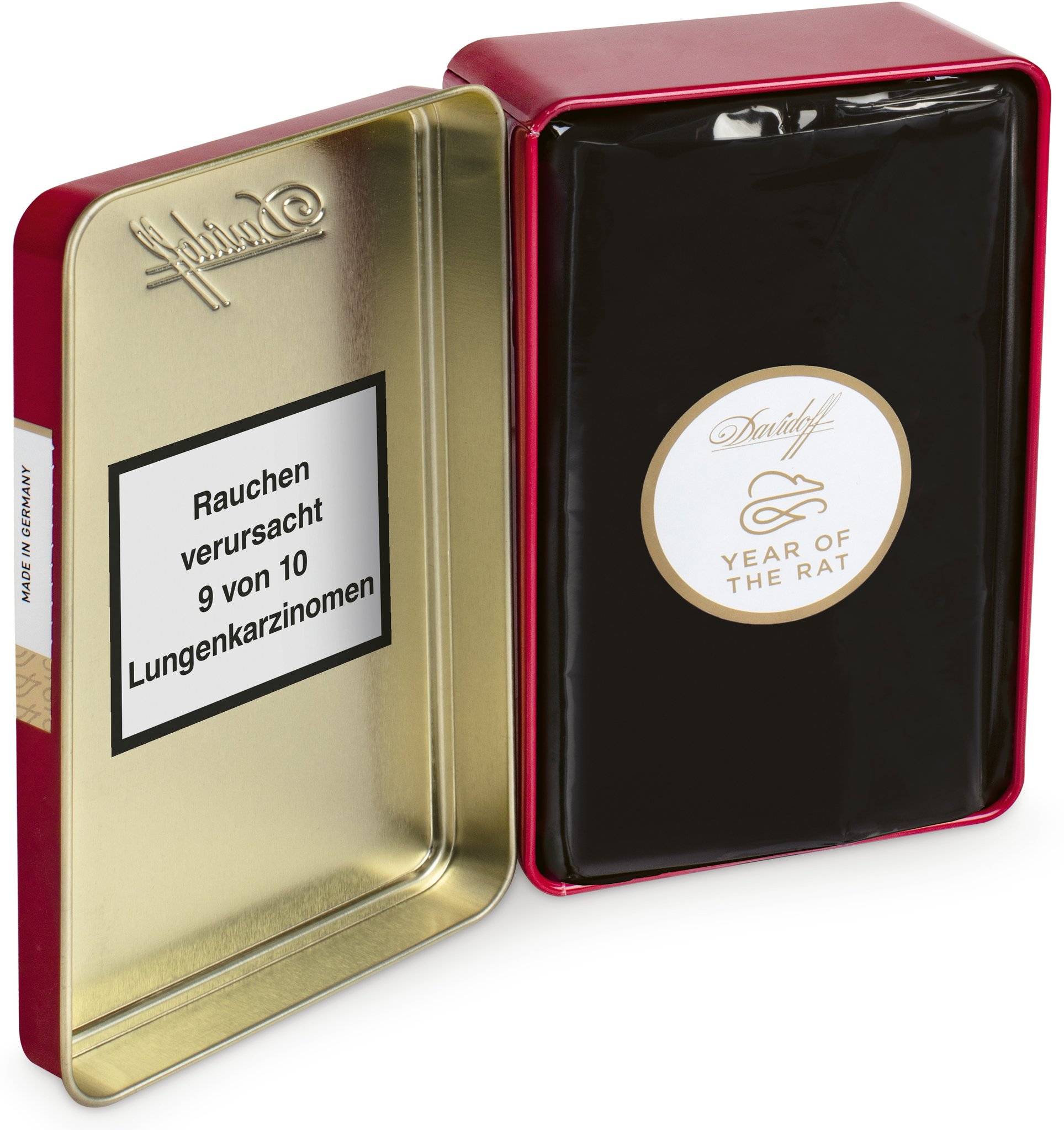 Davidoff Limited Edition Year of the Rat 2020 (100g Dose) offen
