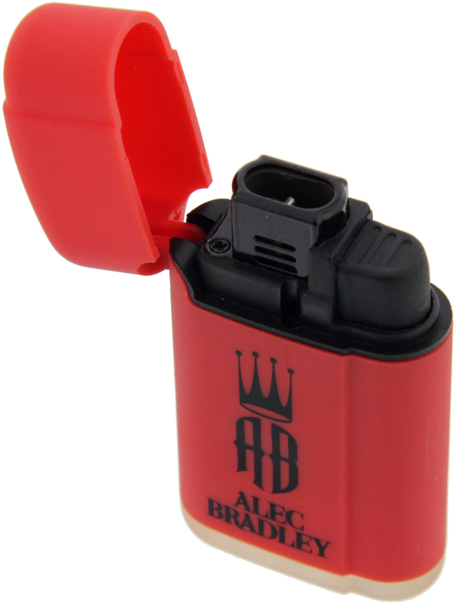 Alec Bradley Lighters Firestarter rot Double-Flame (01703RD) offen