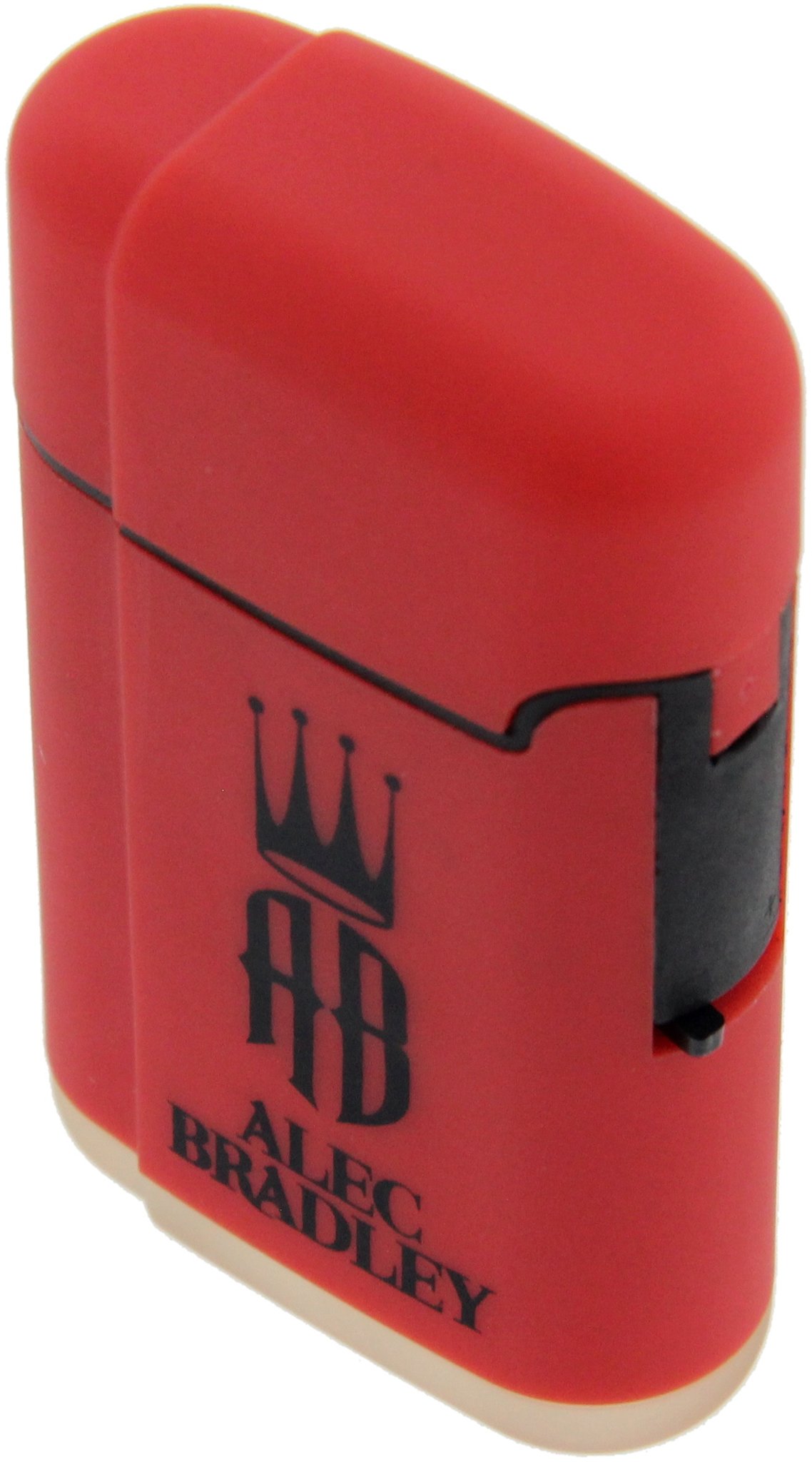Alec Bradley Lighters Firestarter rot Double-Flame (01703RD) Rückseite