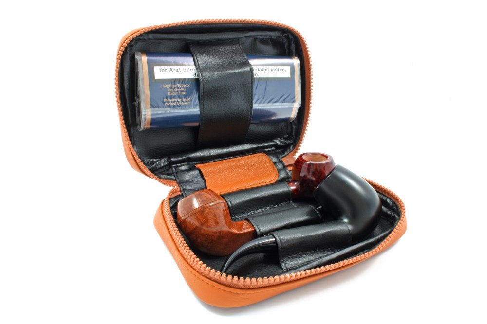 Rattray's Pfeifentaschen PB2 LI Pfeifentasche braun offen