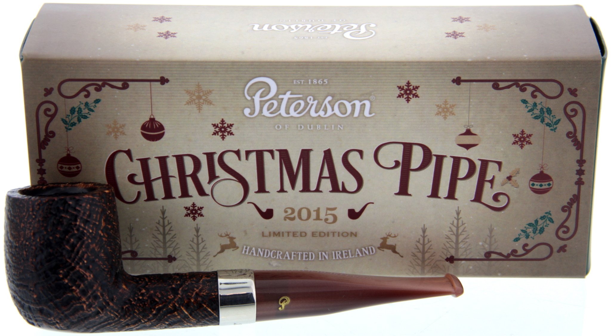 Peterson Christmas Edition Year 2015 X105 sandblast