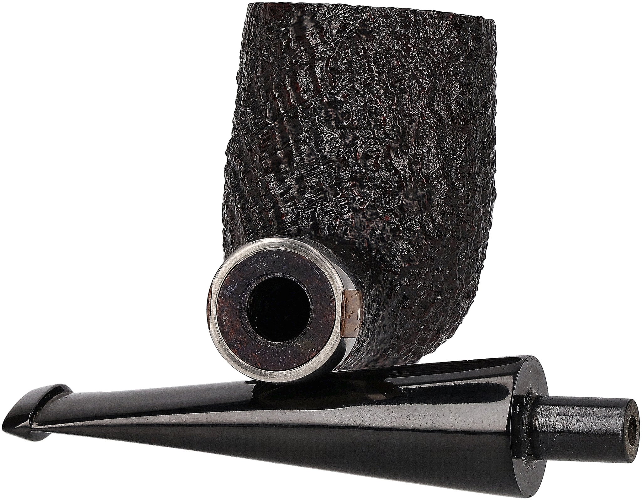 Dunhill Pipes Limited Edition 4103 Thames Oak Shell Briar NOS_06
