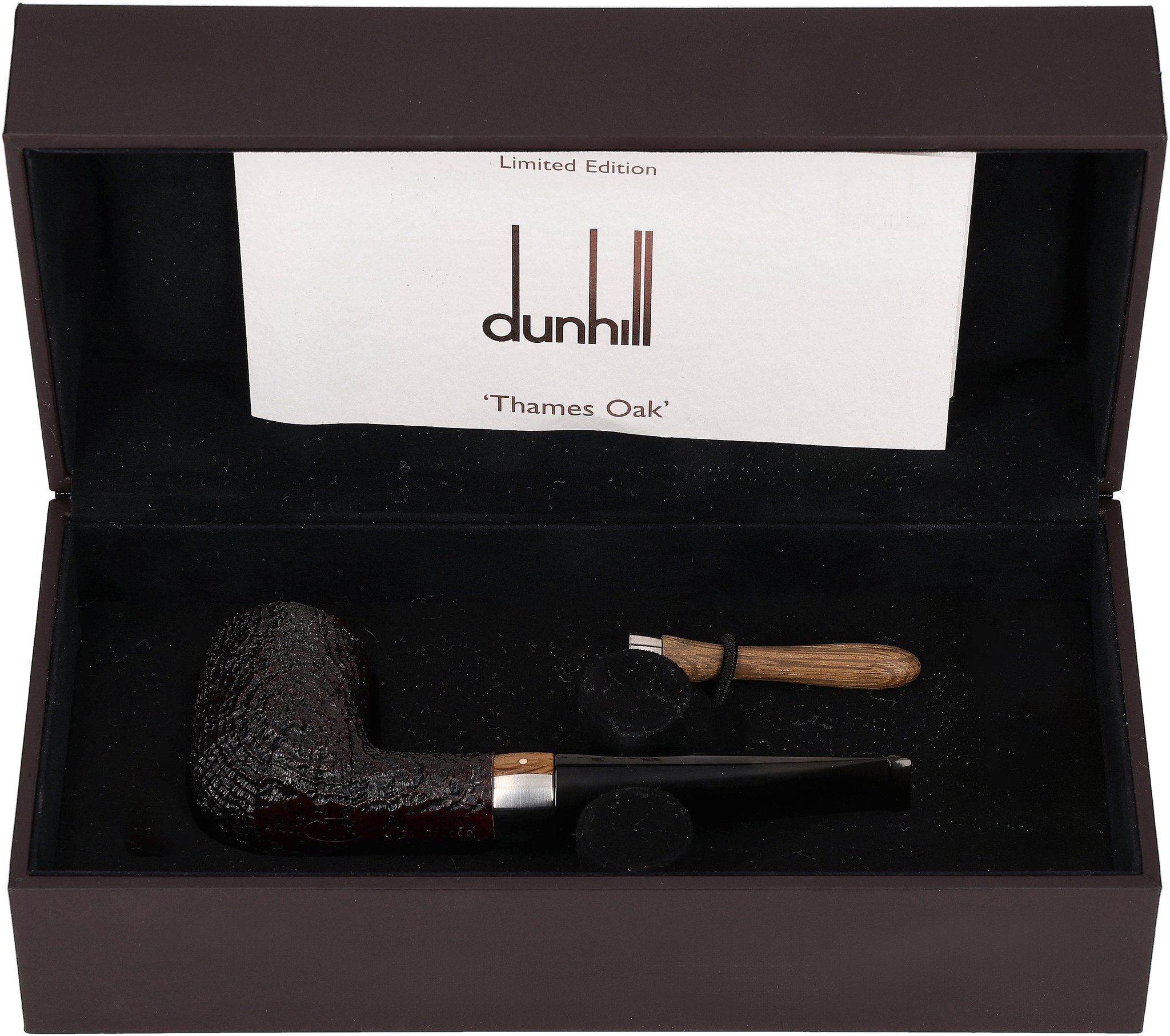 Dunhill Pipes Limited Edition 4103 Thames Oak Shell Briar NOS_09