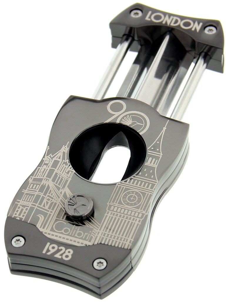 Colibri V-Cut Kerbschnitt 90th Anniversary gunmetal (593441) offen