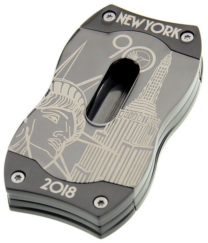 Colibri V-Cut Kerbschnitt 90th Anniversary gunmetal (593441) Rückseite