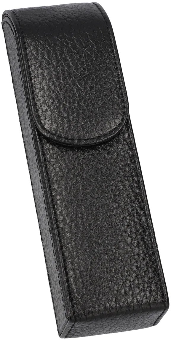 Adorini Zigarrenetui Leder Schwarz für 2 Zigarren (290-1210)