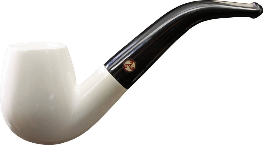 Rattray´s White Goddess (Meerschaum) Bent Smooth Bild 1