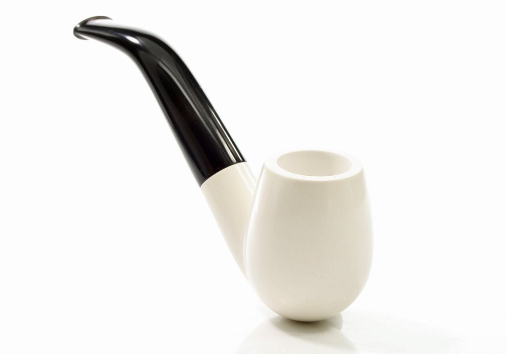 Rattray´s White Goddess (Meerschaum) Bent Smooth Bild 2