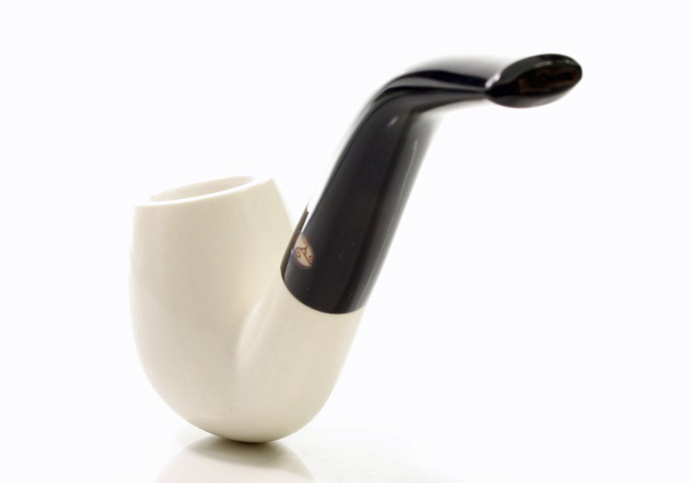 Rattray´s White Goddess (Meerschaum) Bent Smooth Bild 3