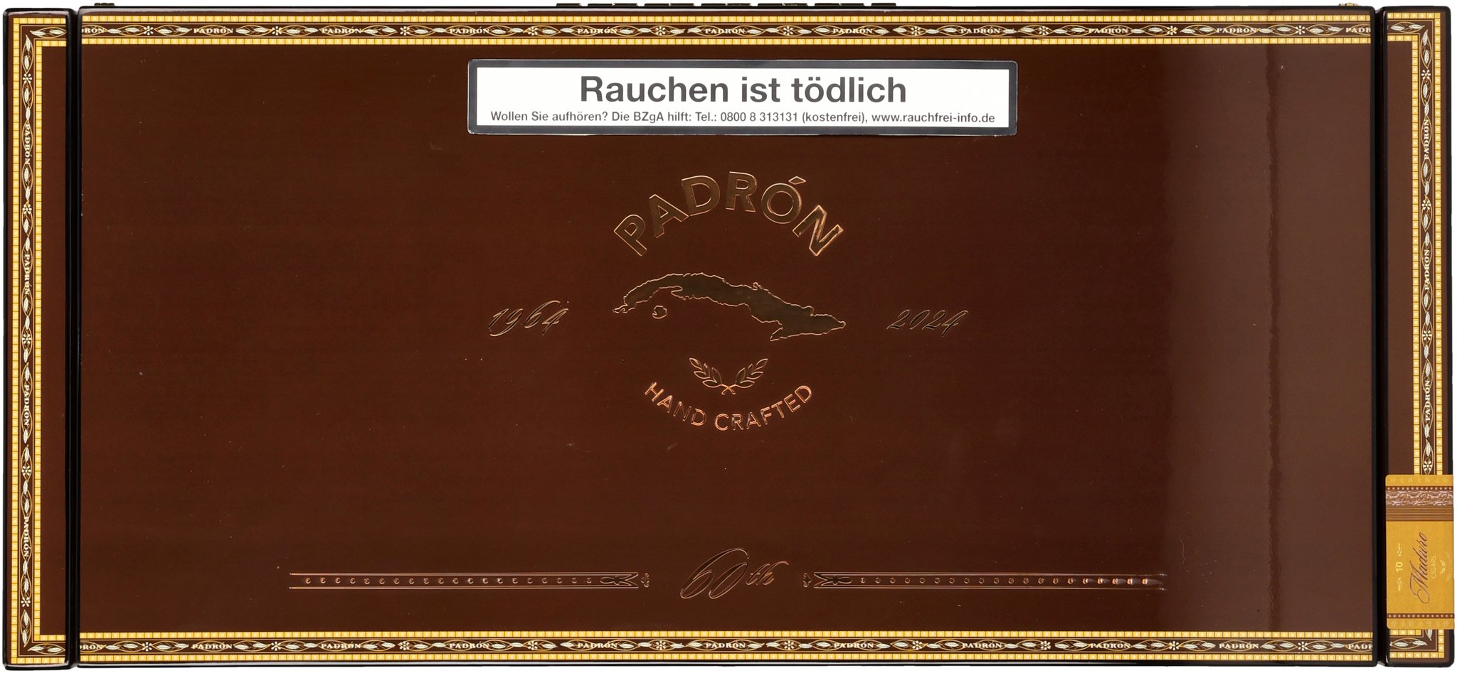 Padron Special Release 60th Anniversary MADURO Kiste frontal