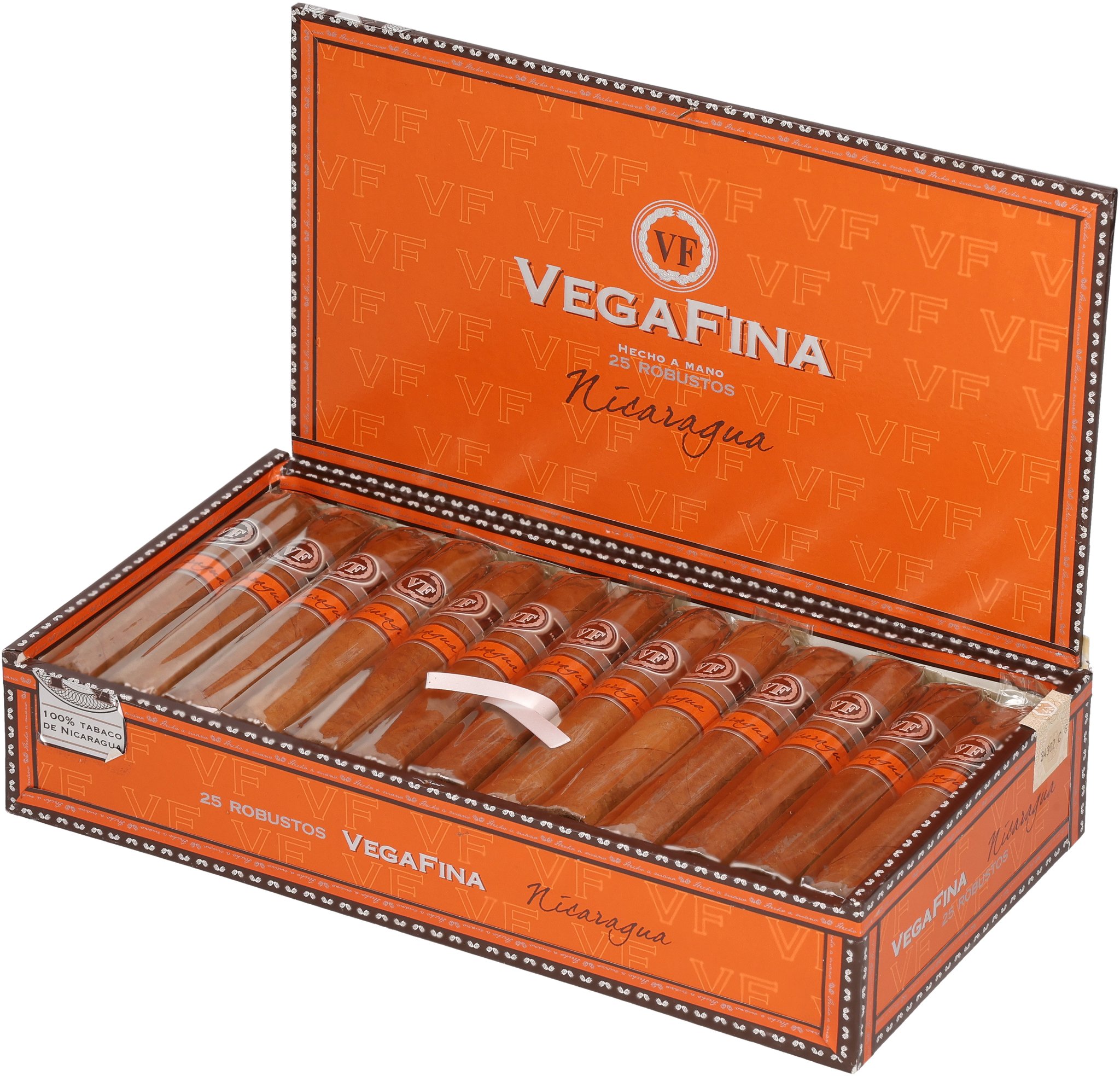 Nicaragua Robusto box open